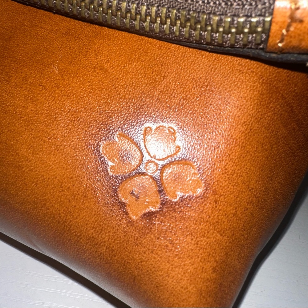 Patricia Nash Tooled Leather Foldover Wristlet - Picture 3 of 10